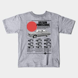 DATSUN 2000 CEDRIC - advert Kids T-Shirt